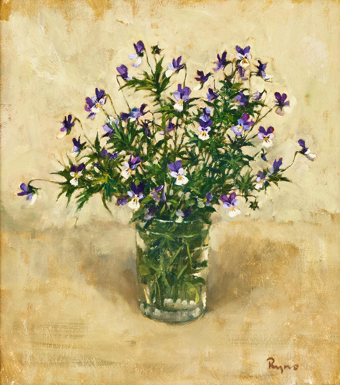 RYNO FRIEBERG. Wild pansies.