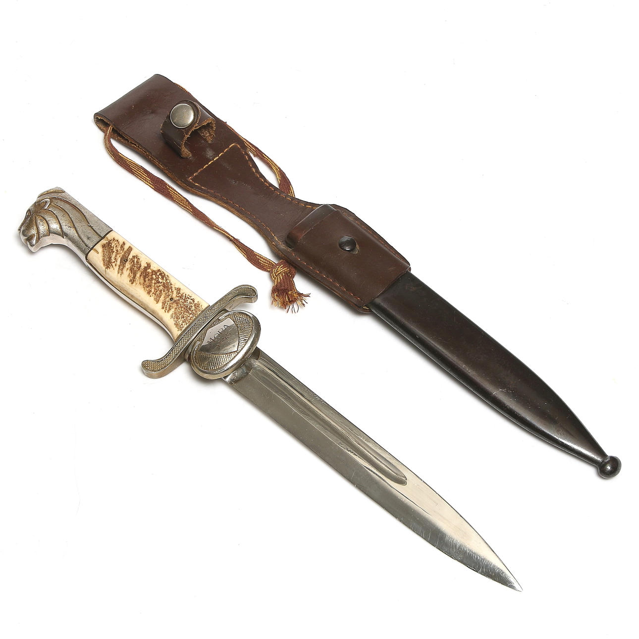 KNIV, "Svenska permissionsbajonetten", F.M. Mattsson, Mora, 1900-talets första hälft.