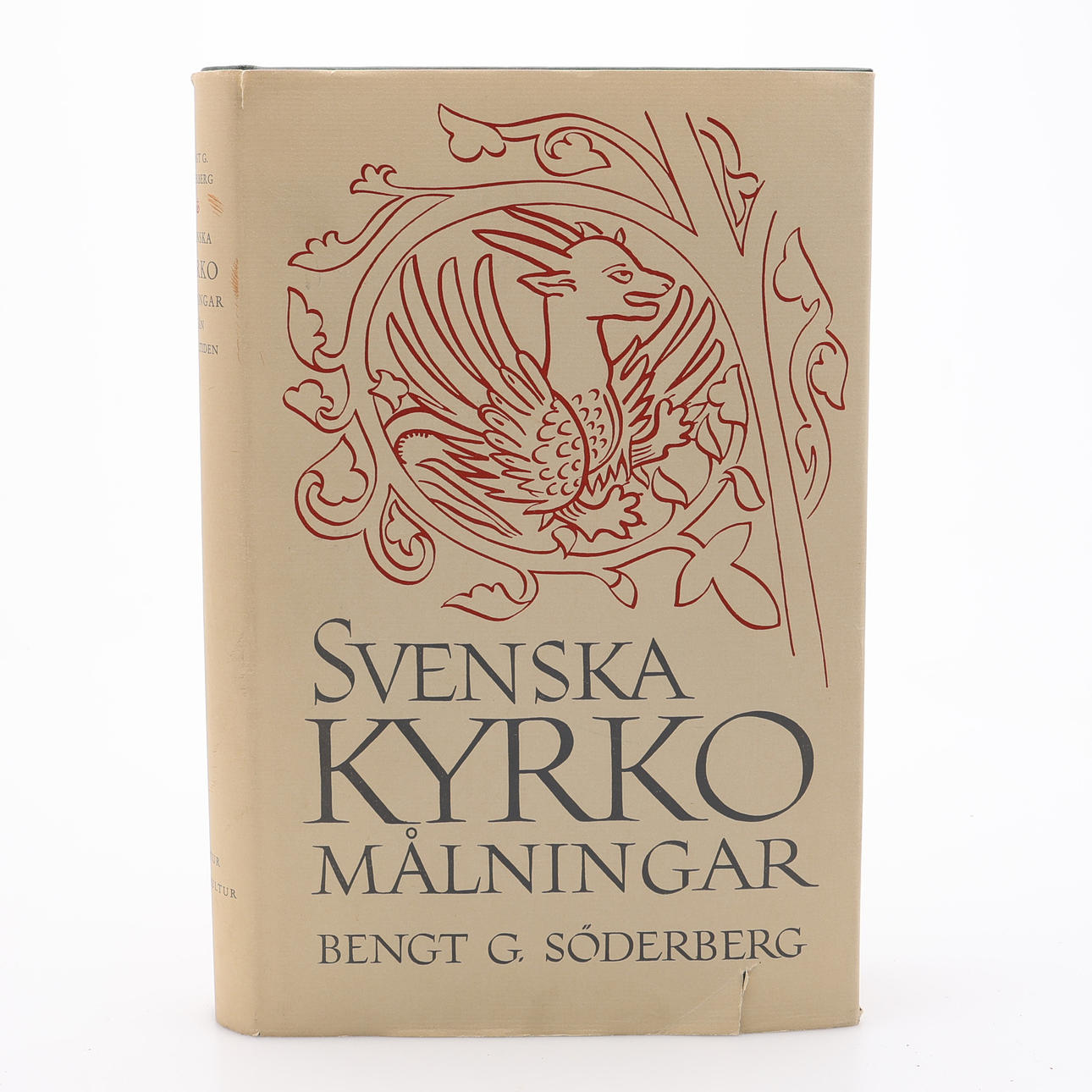 ECCLESIASTICAL ART. ART HISTORIAN BENGT G. SÖDERBERG'S RICHLY ILLUSTRATED SVENSKA KYRKOMÅLNINGAR FRÅN MEDELTIDEN 1951.