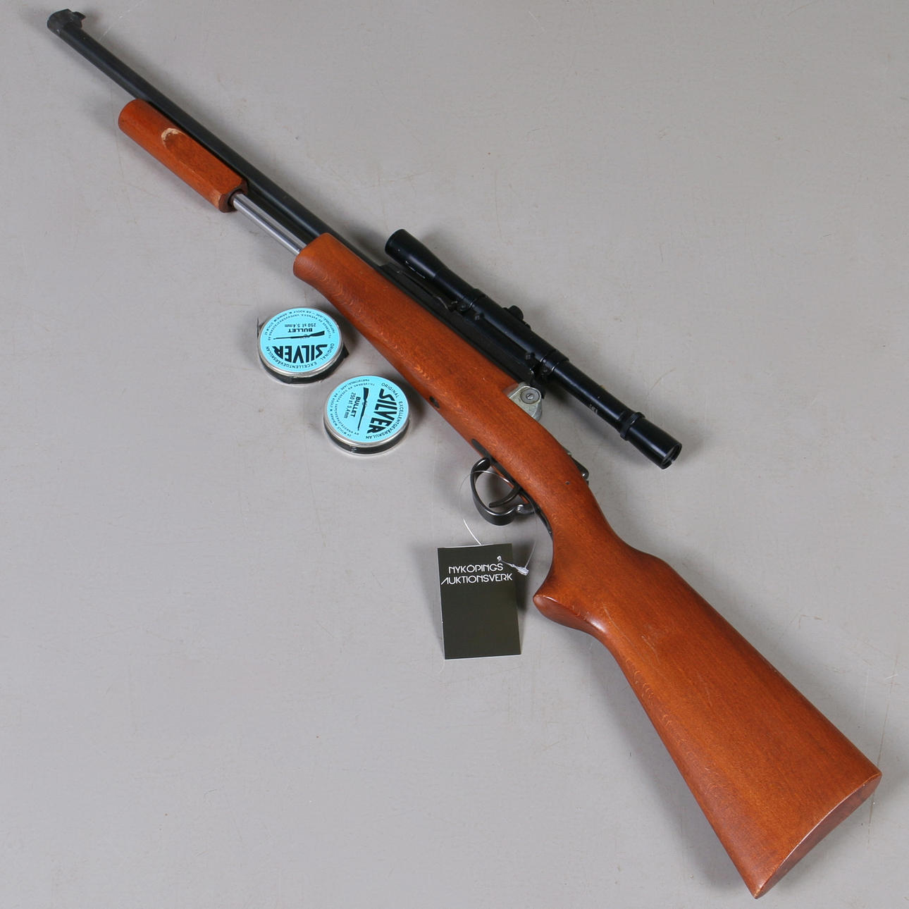 LUFTGEVÄR, pumpmodell, Excellent Gevär AB, 1900-talets andra hälft.