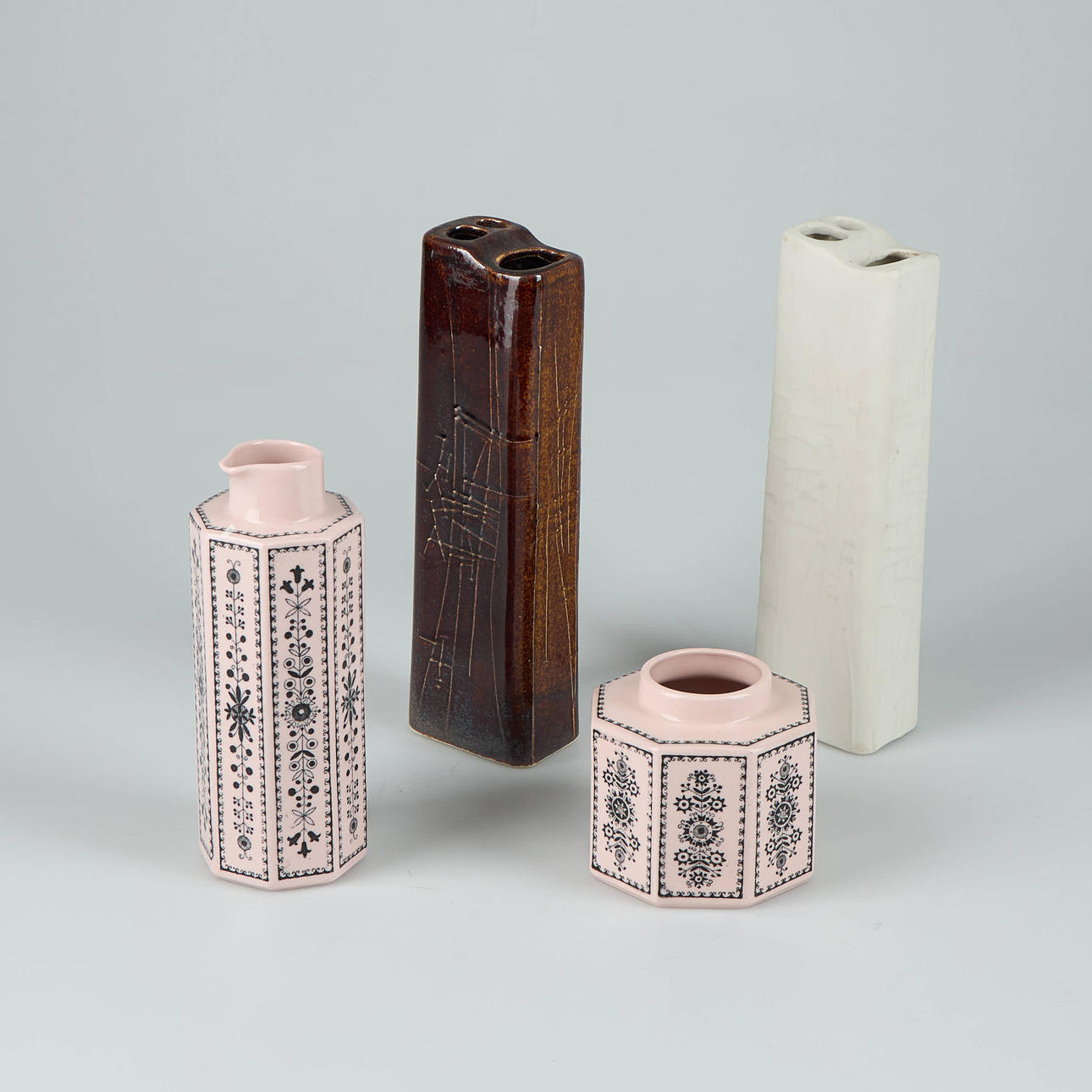 ARABIA, ceramic objects, 4 pcs.