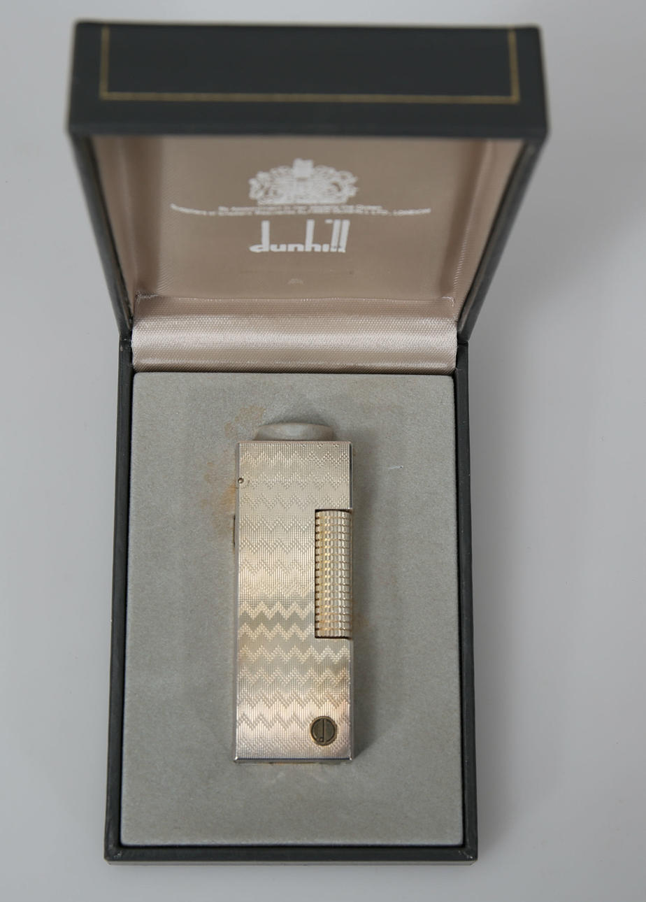 TÄNDARE, vitmetall, Dunhill, Schweiz.