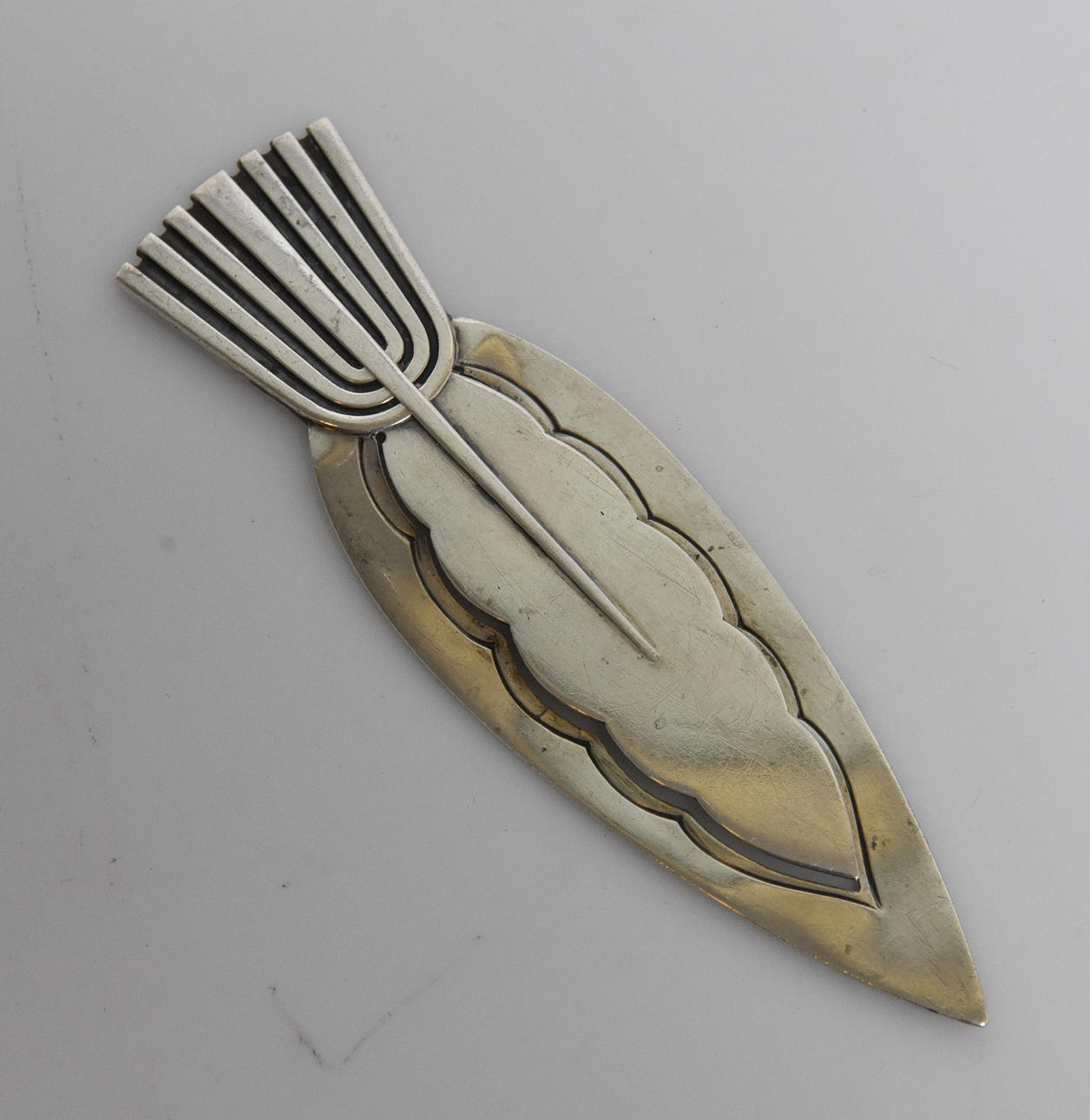 BOGMÆRKE, sølv George Jensen nr. 152.