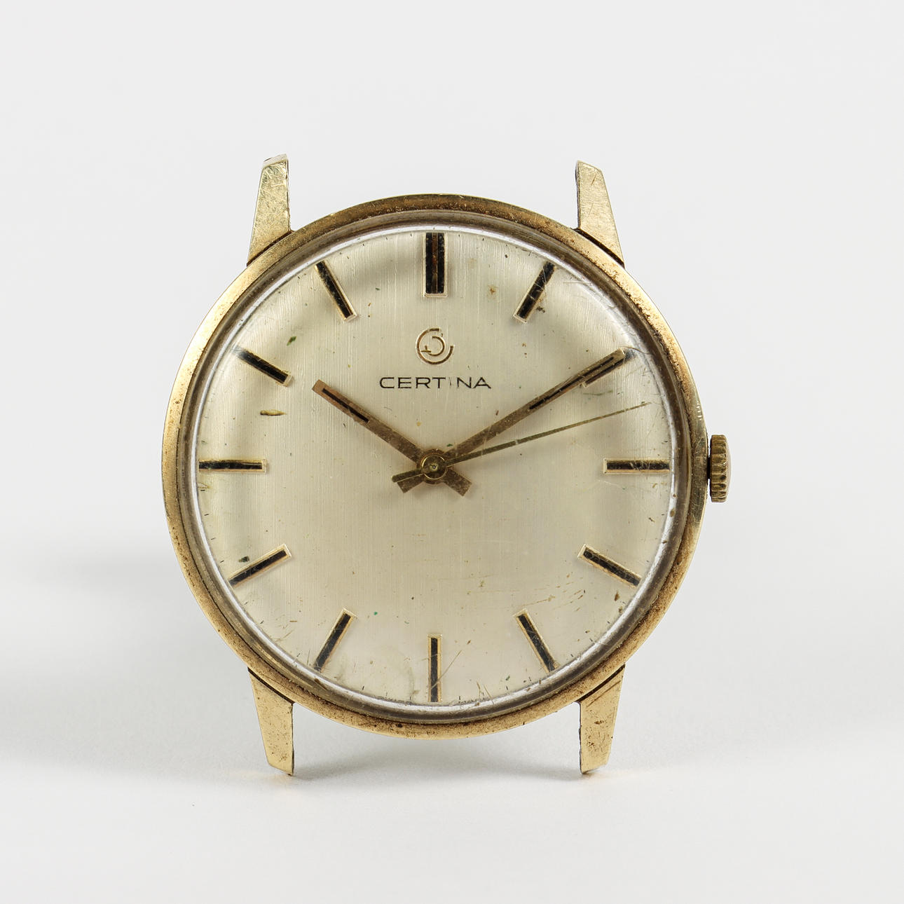 CERTINA, 14k gold case, manual.