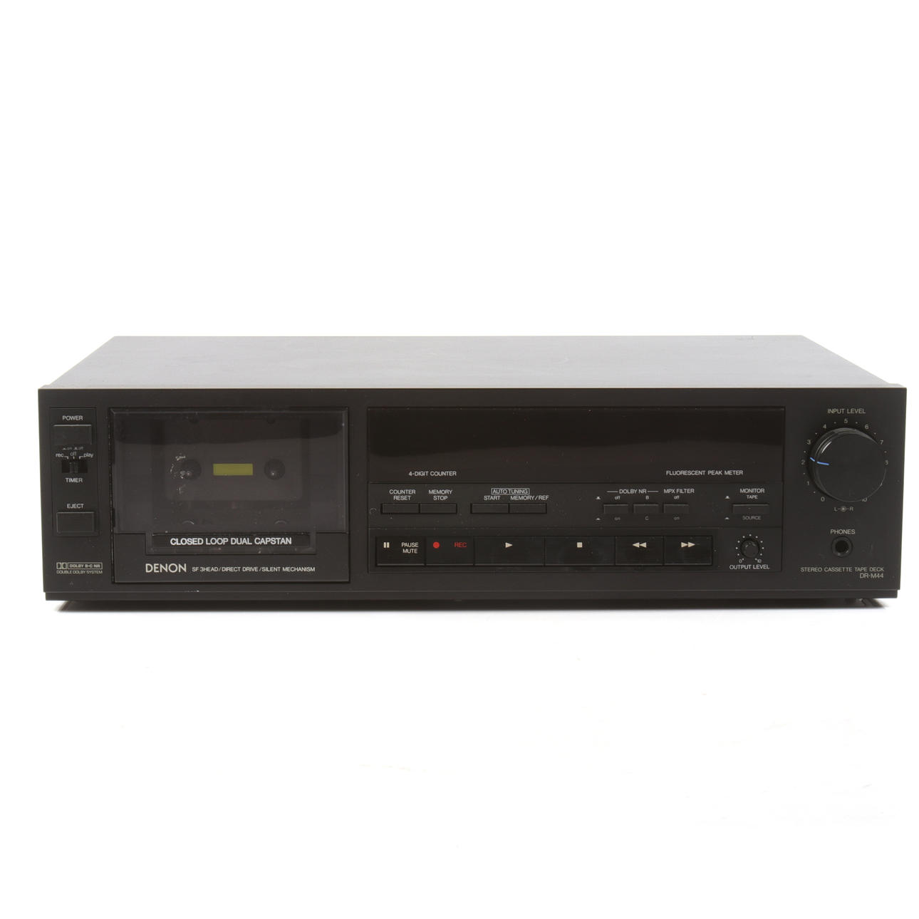 KASSETTDÄCK, Denon DR-M44. 1980-tal.