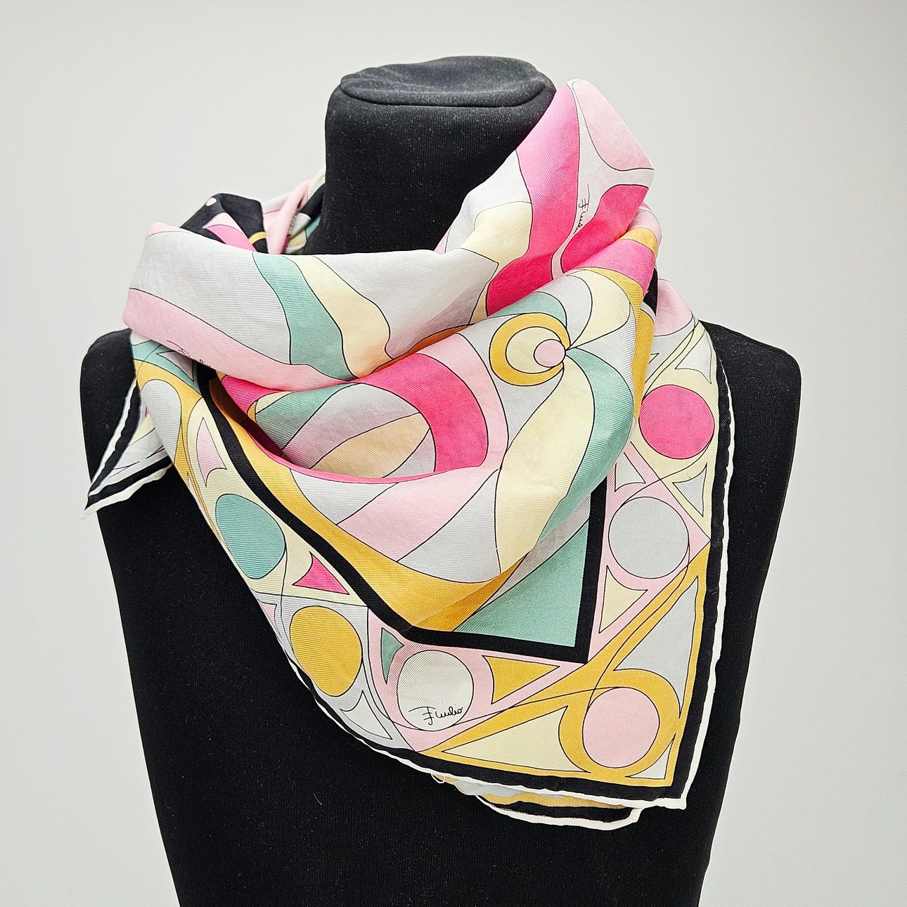 EMILIO PUCCI. Scarf, silk, Florence, Italy.