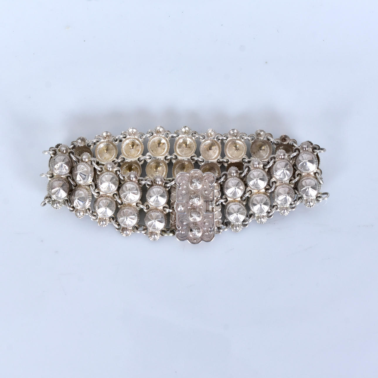 ARMBAND, silver, svensk importstämpel.