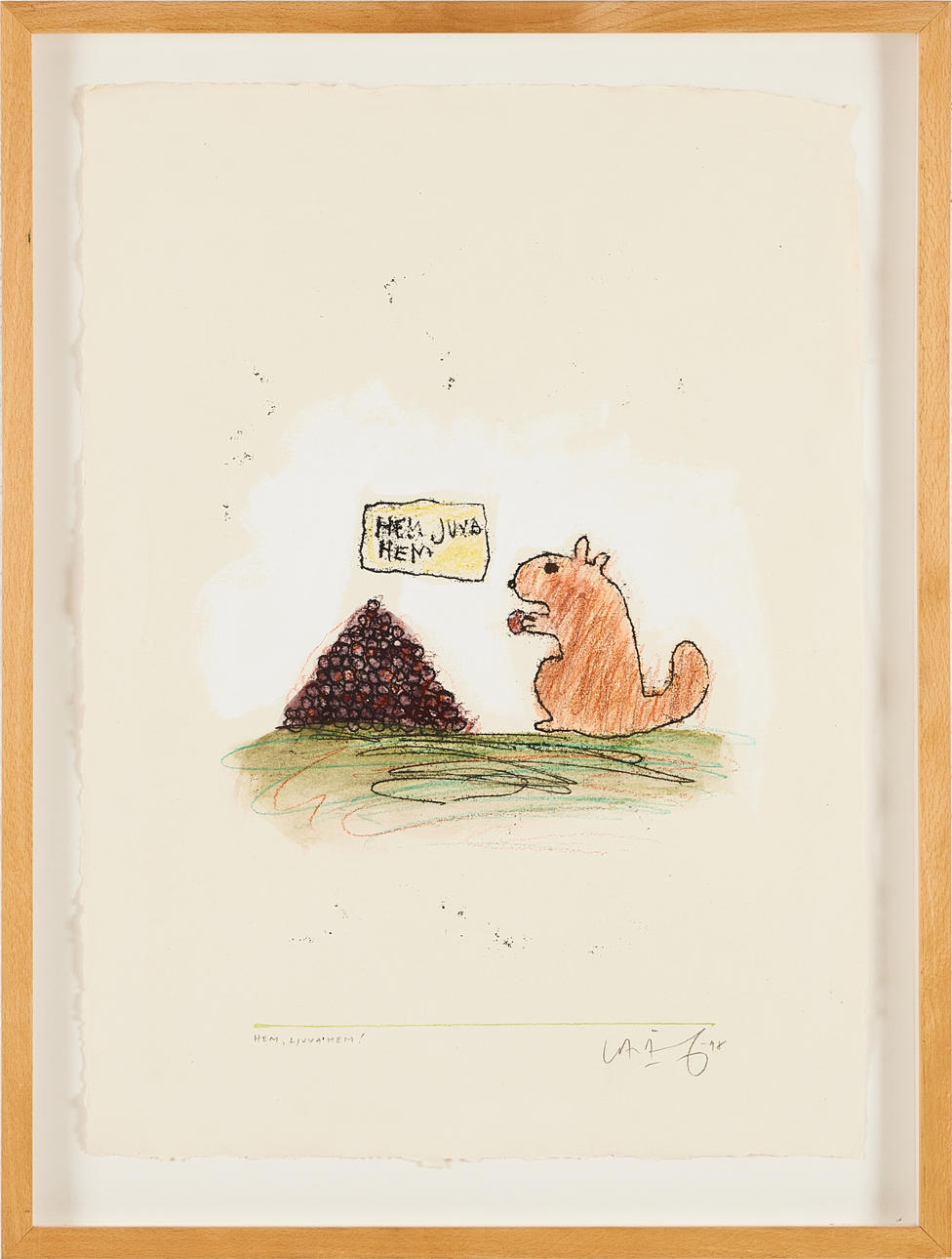 LASSE ÅBERG. "Hem, ljuva hem!".