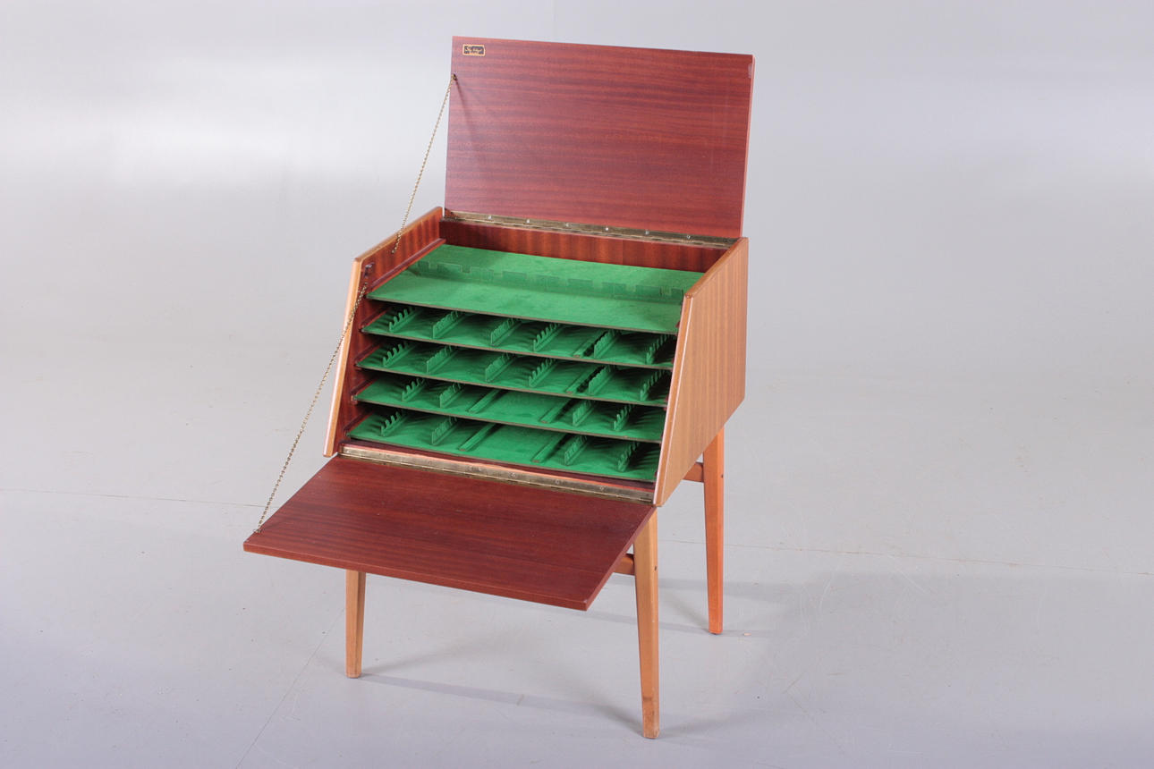 SCHATULL, Teak, Stig-bolaget Malmö, 1950/60 tal.