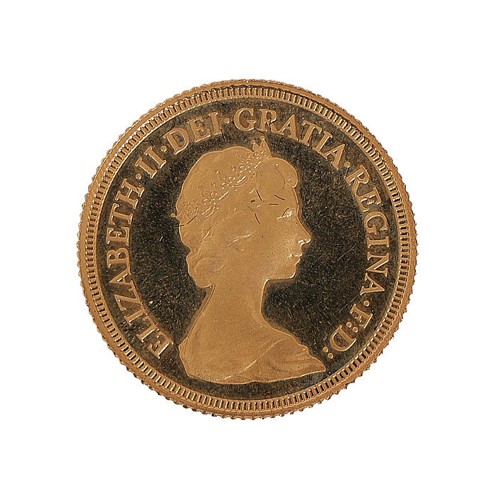 AN ELIZABETH II SOVEREIGN.