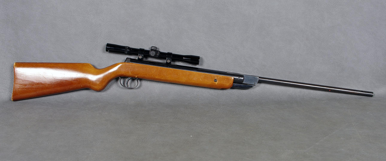 LUFTGEWEHR mit Fernglas, Diana Modell 27.