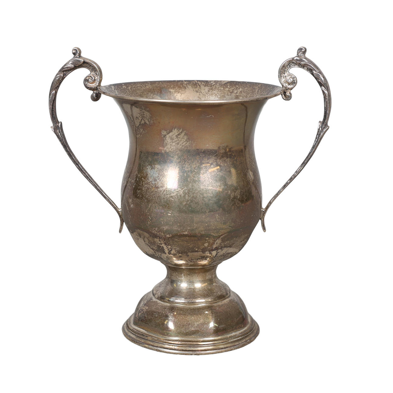A GEORGE V SILVER TROPHY CUP.