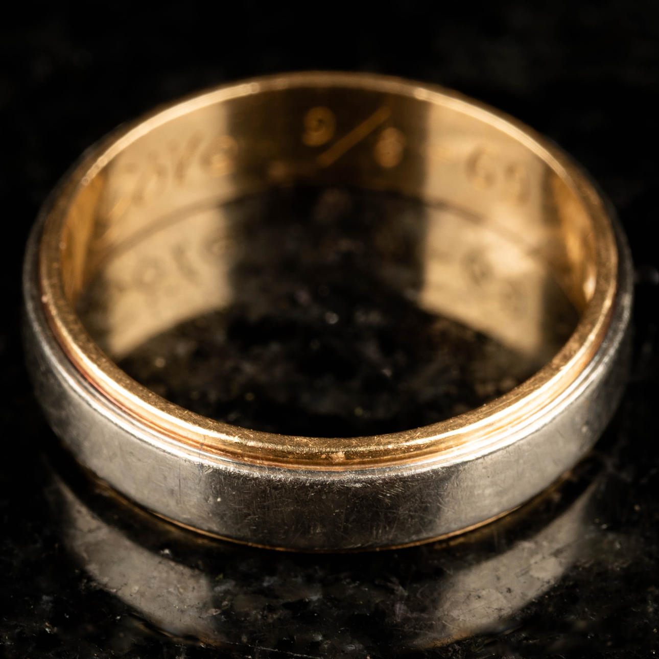 RING, Rött och vitt guld 18K, 1900-tal.