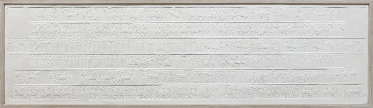 JOHN HENNING. Efter, gips, "Parthenon".