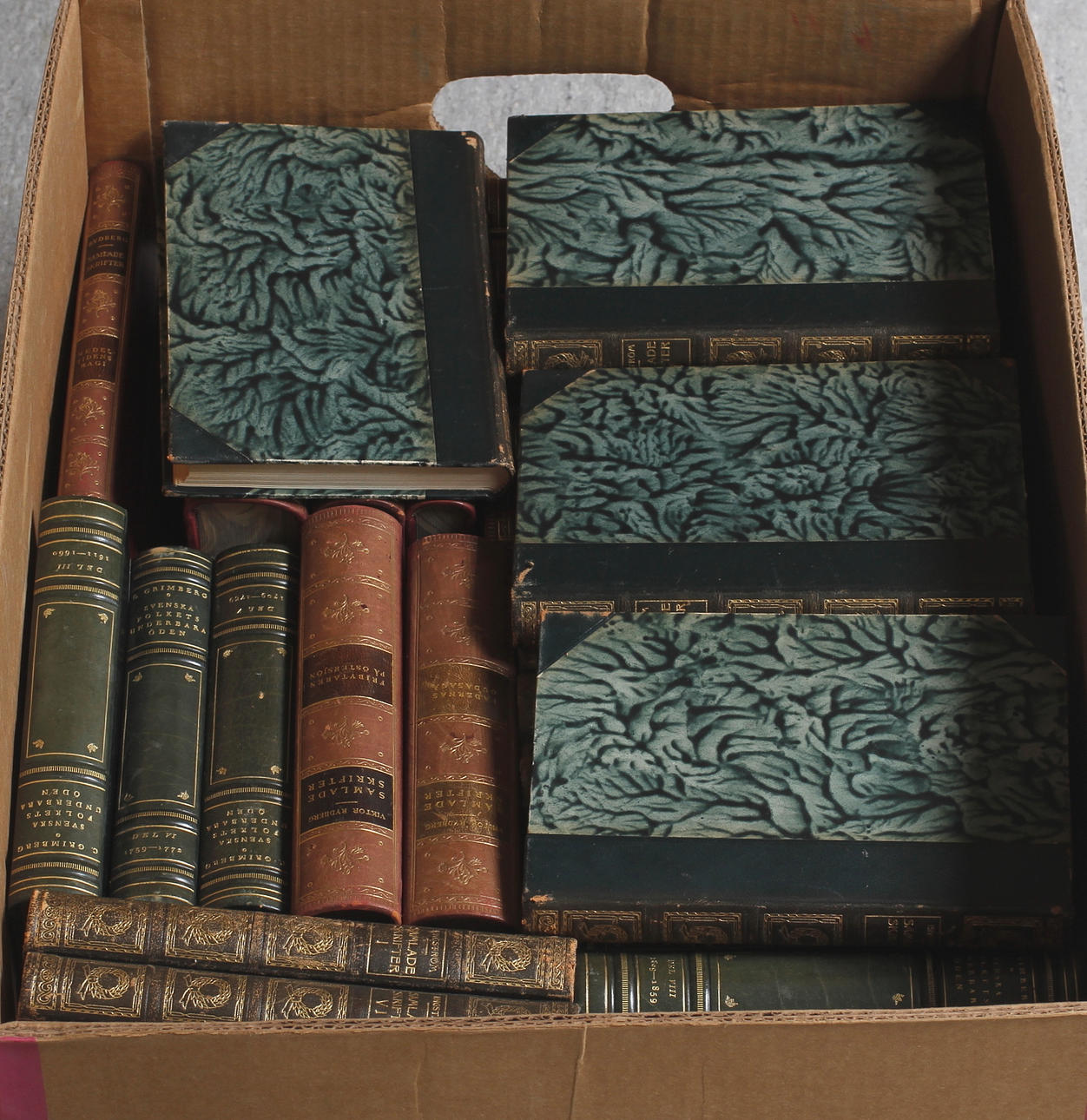 BÖCKER, bland annat Viktor Rydberg.