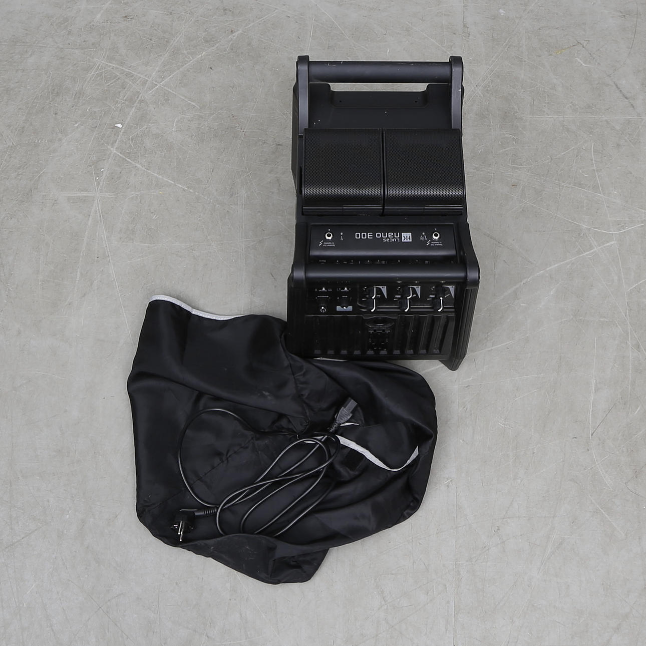 PA-SYSTEM, Lucas Nano 300, HK AUDIO.