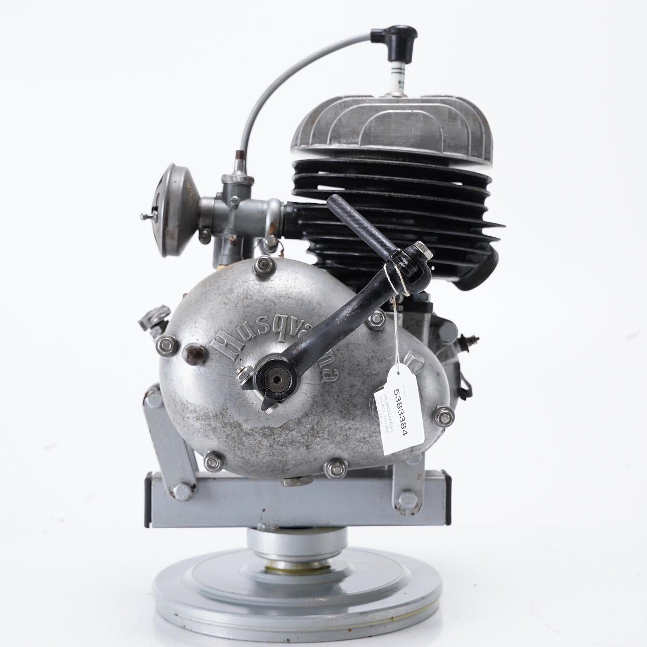 HUSQVARNA, engine, model 27, 120 cc, 1950s, Sweden.