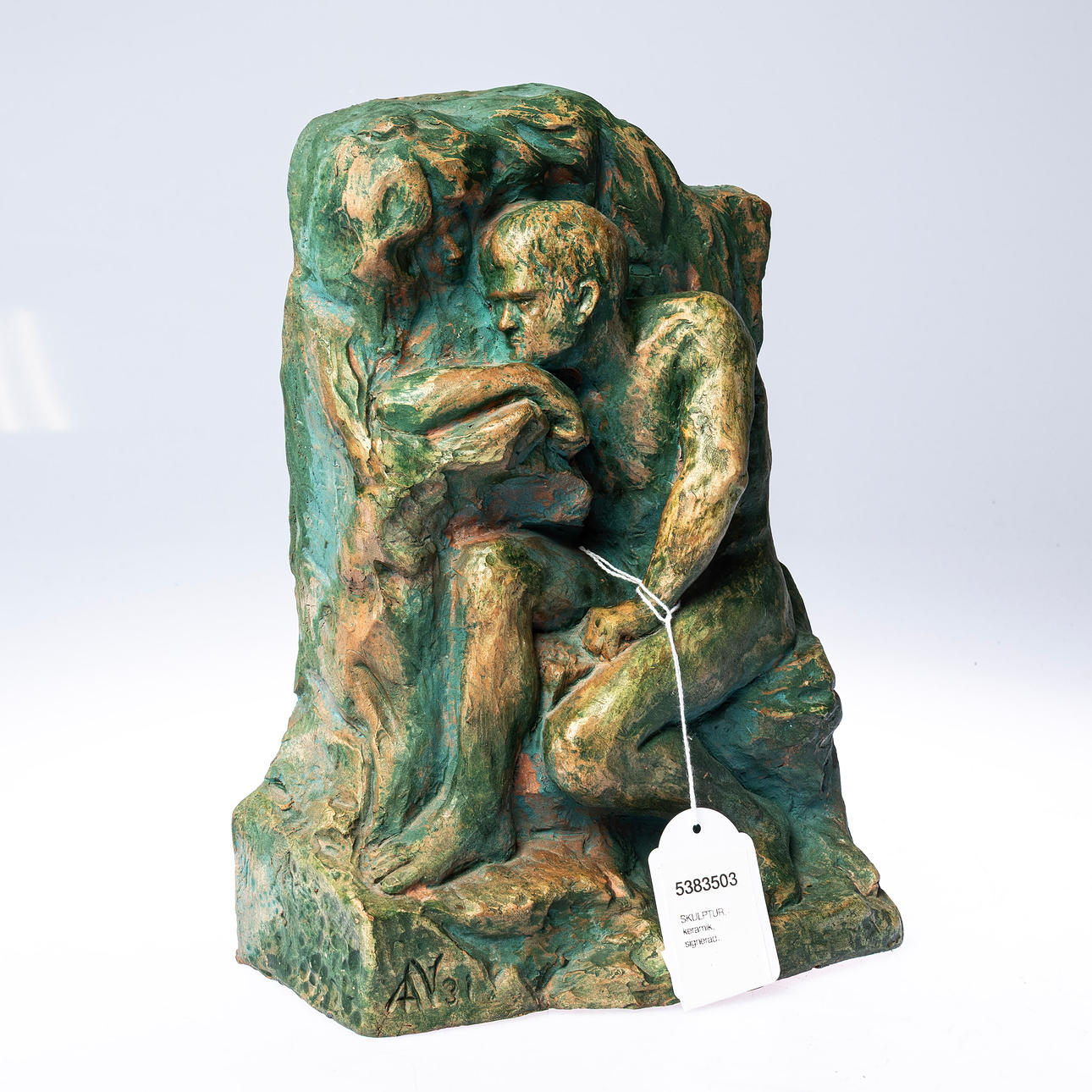 SKULPTUR, keramik, signerad.