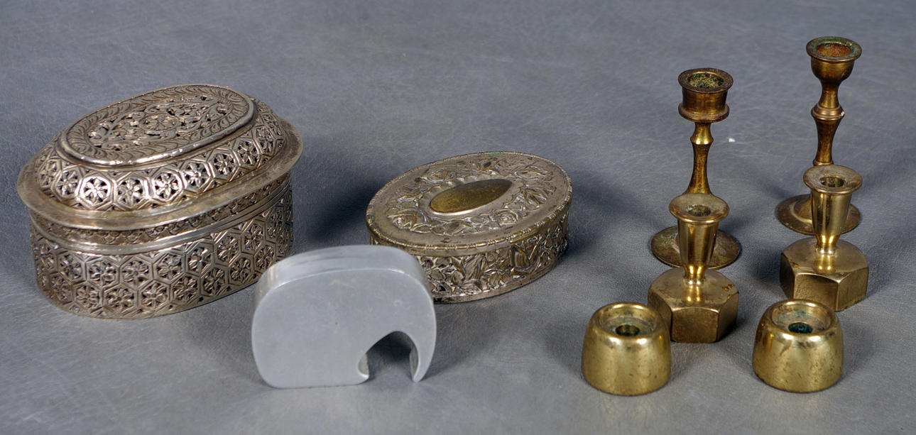 METALL, ljusstakar bl.a. Hans Agne Jakobsson.