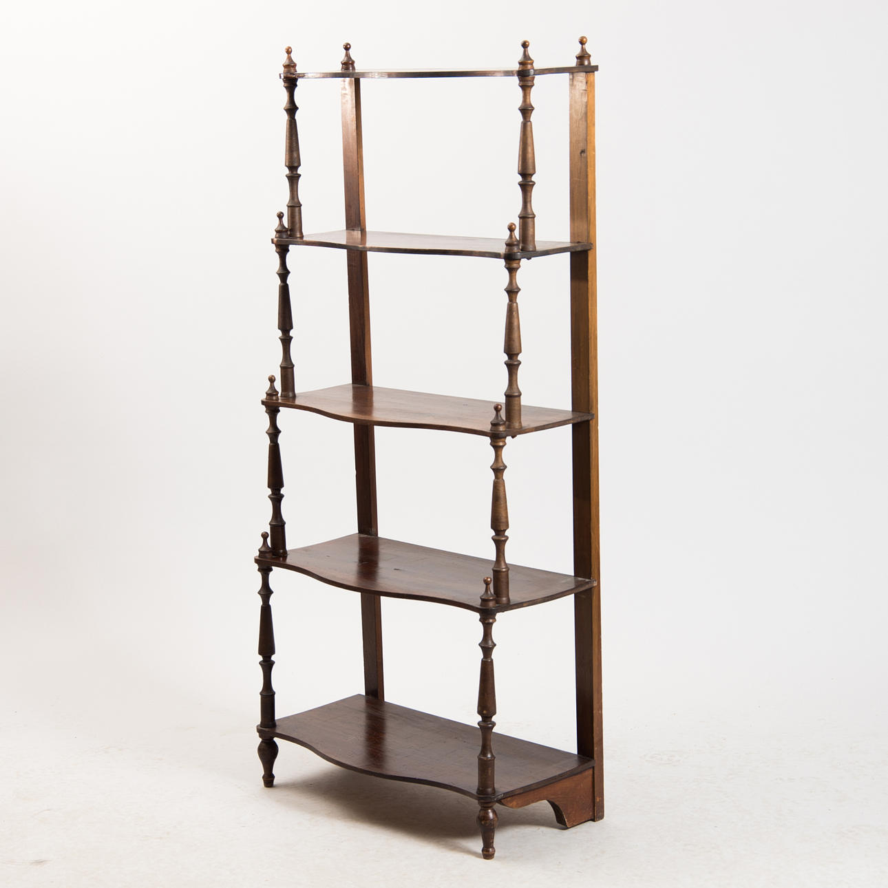 ATENNIEN, mahogny/betsat trä, 1900-tal.