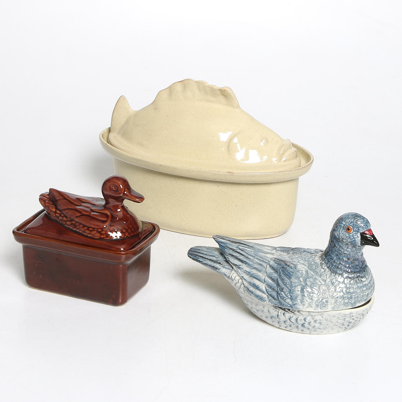 PATE MOLDS, ceramic, 20th century.