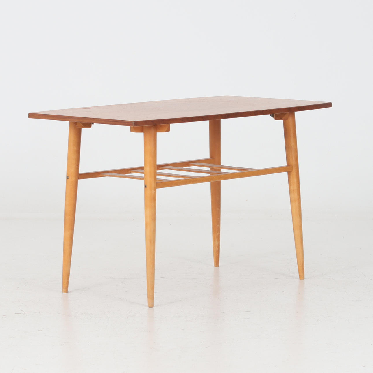 SOFFBORD, teak, bok. 1950/60-tal.