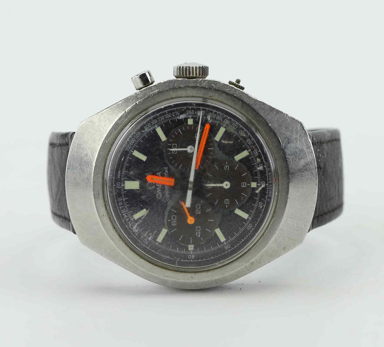 ARMBANDUR, Omega Seamaster, "Flat Jedi", Chronograph.