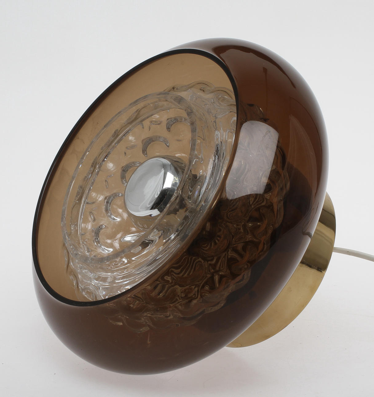 TAKLAMPA, VÄGGLAMPA, Orrefors, design Carl Fagerlund, 1900-tal.