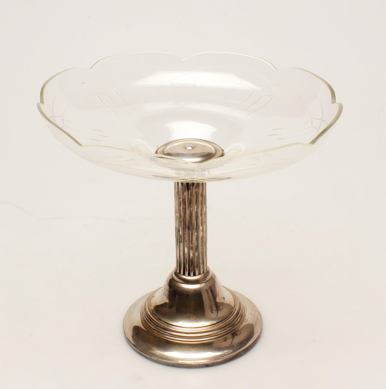 FAT på fot, glas och nysilver, GAB, 1900-tal.