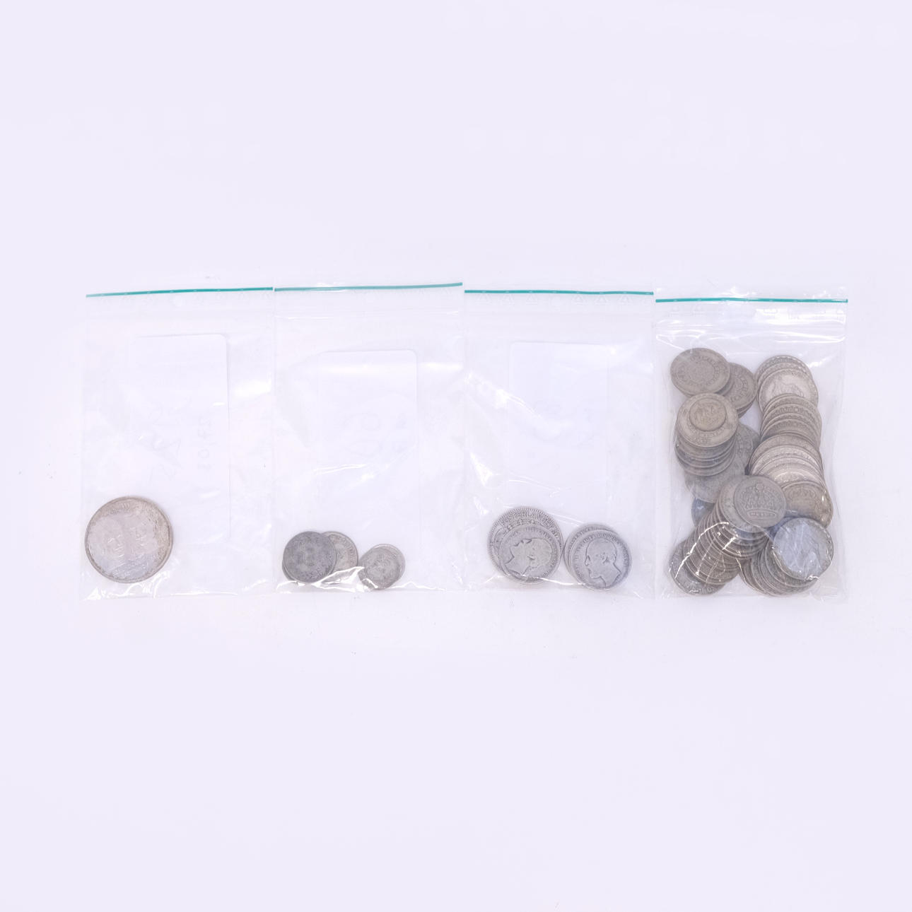 SAMLING SVENSKA SILVERMYNT.