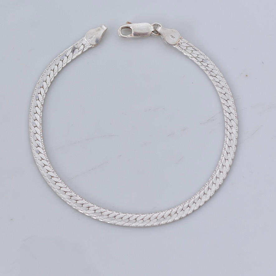 ARMBAND, sterlingsilver, Italien.
