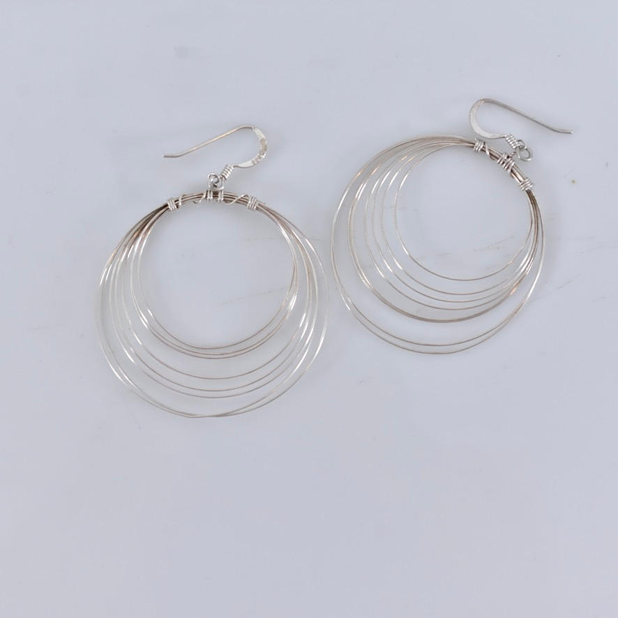 ÖRHÄNGEN, ett par, sterlingsilver.