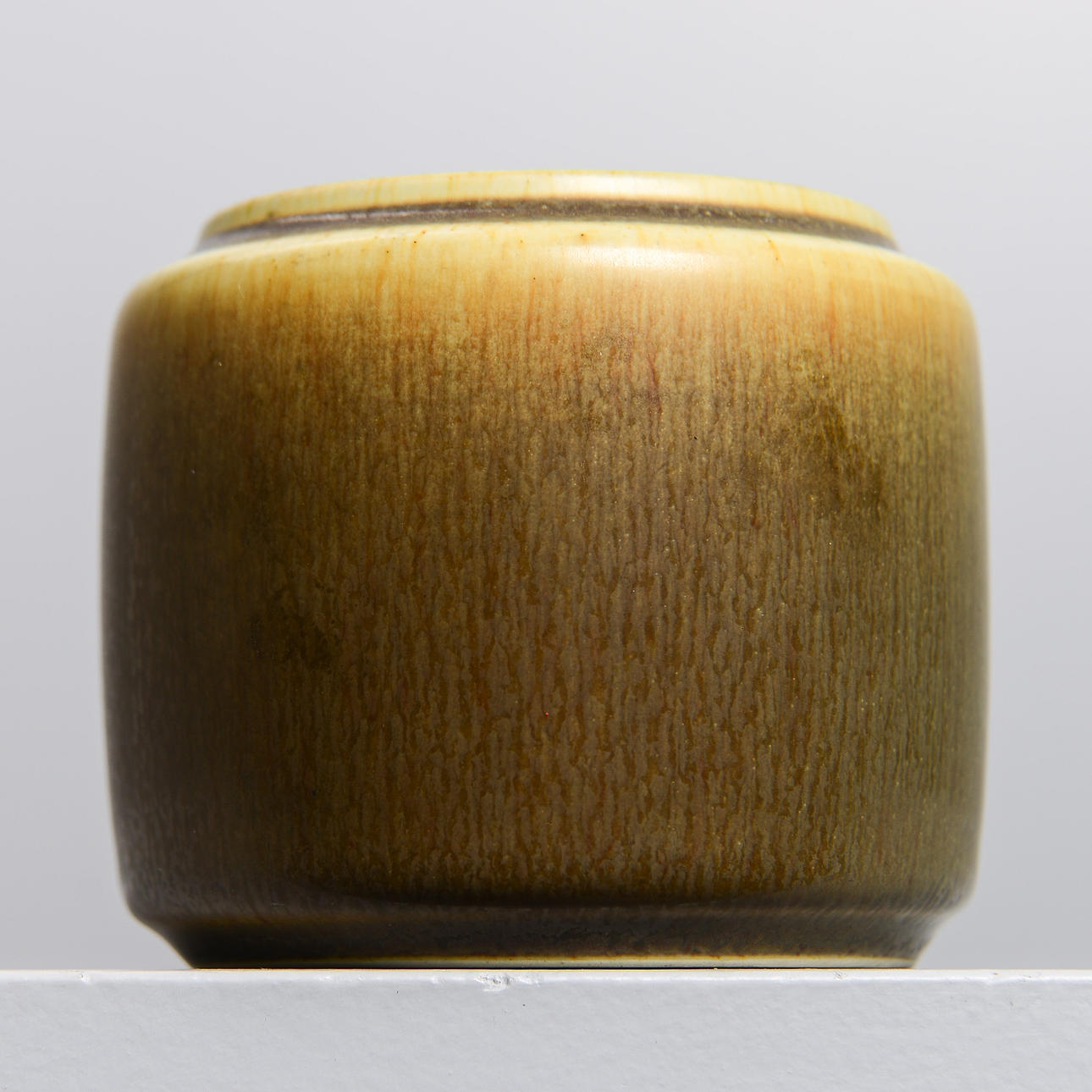PER LINNEMANN-SCHMIDT. Storage jar, stoneware, Palshus, signed PL-S.