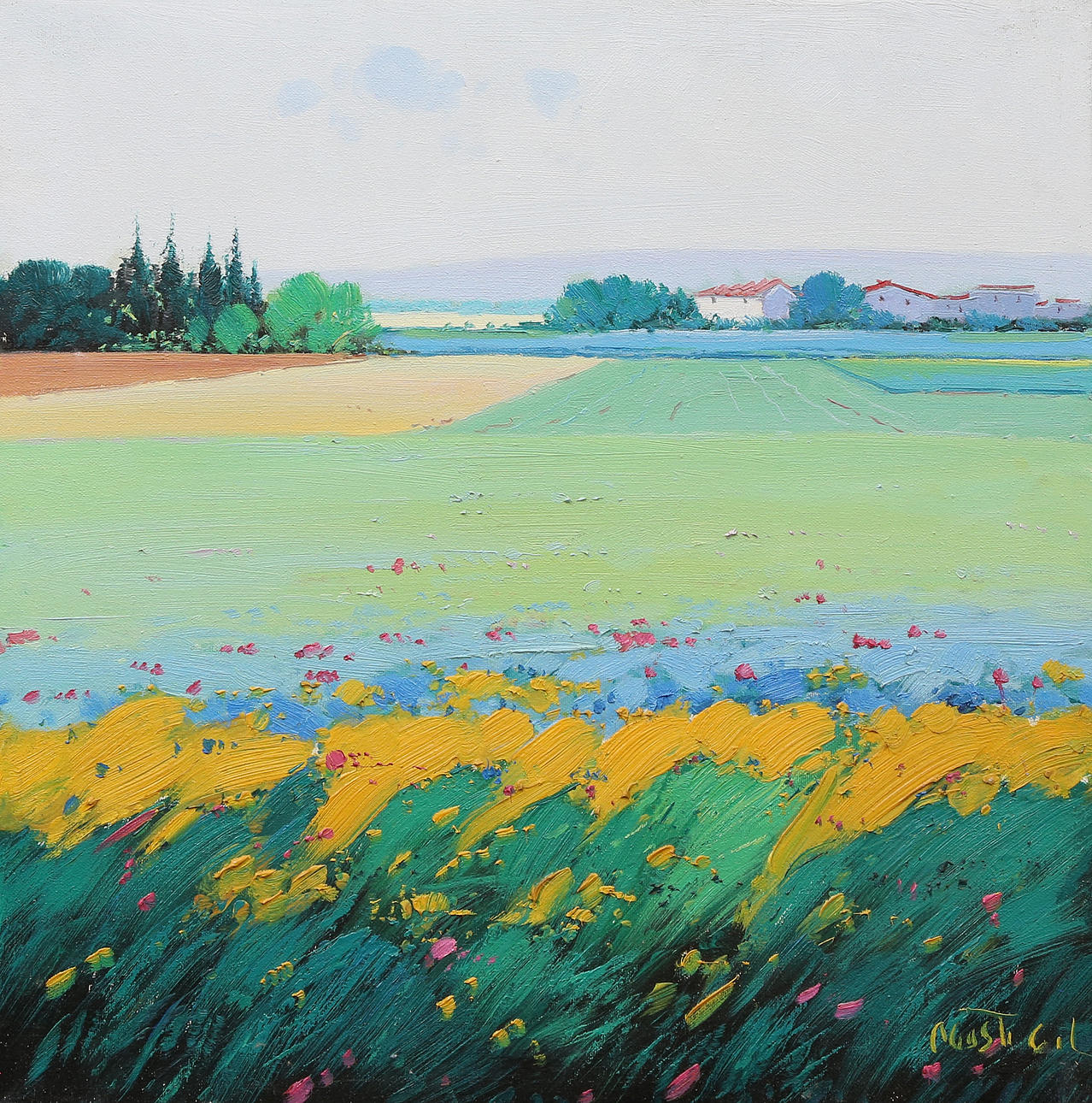 AGUSTÍ PUIG. Landskap.
