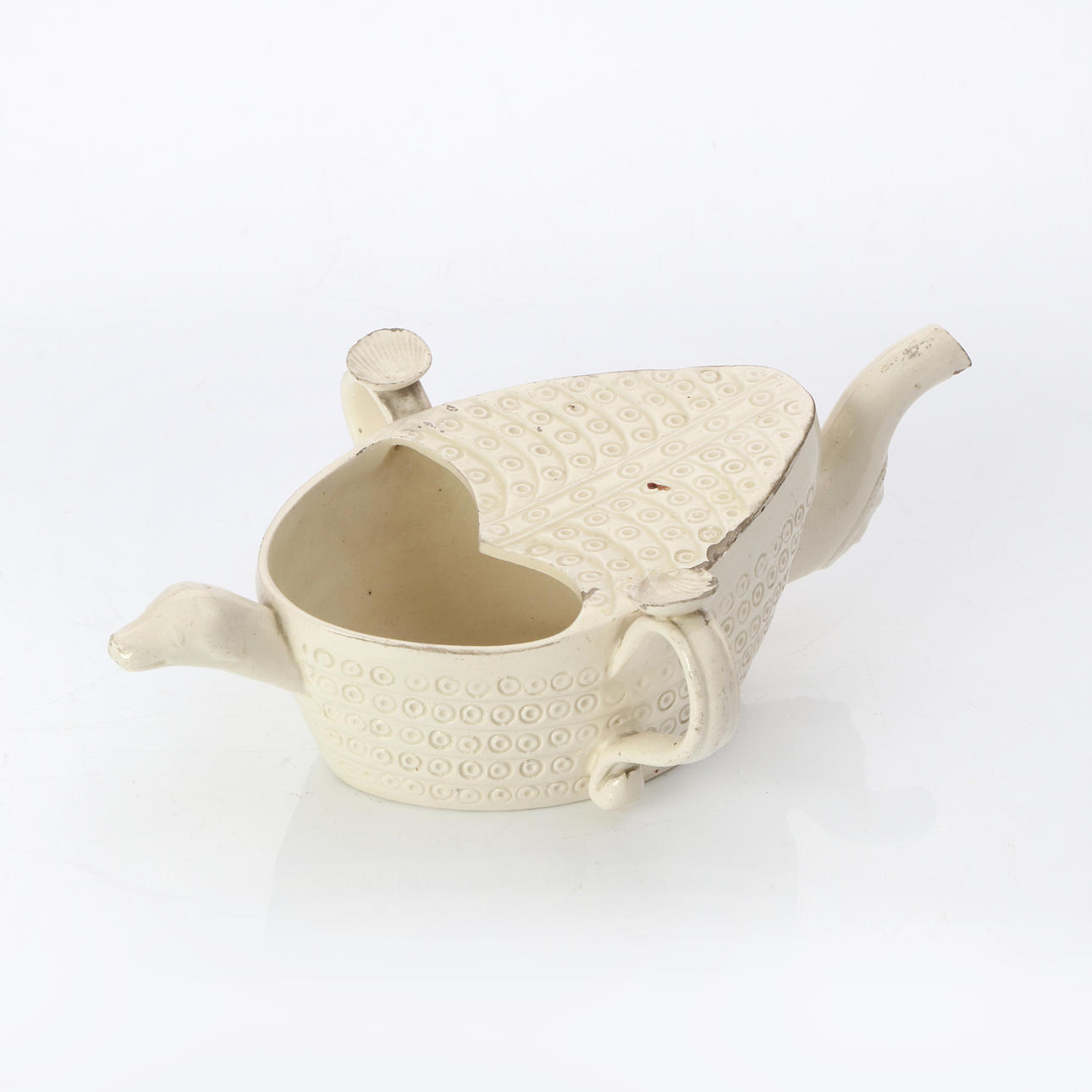 MEDICINE JUG. Faience. 17th/18th century.