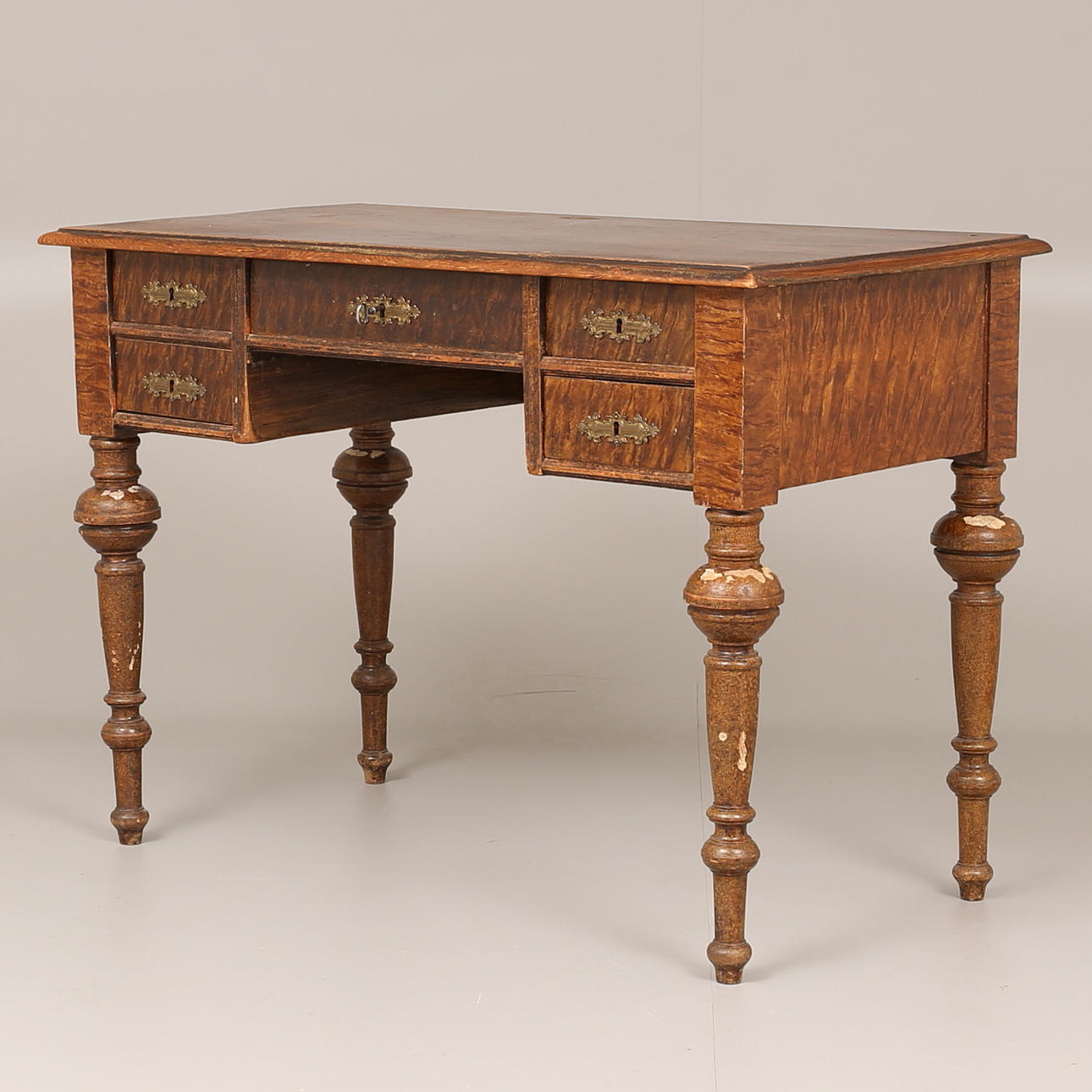 SKRIVBORD, Nyrenässans, 1800-tal.