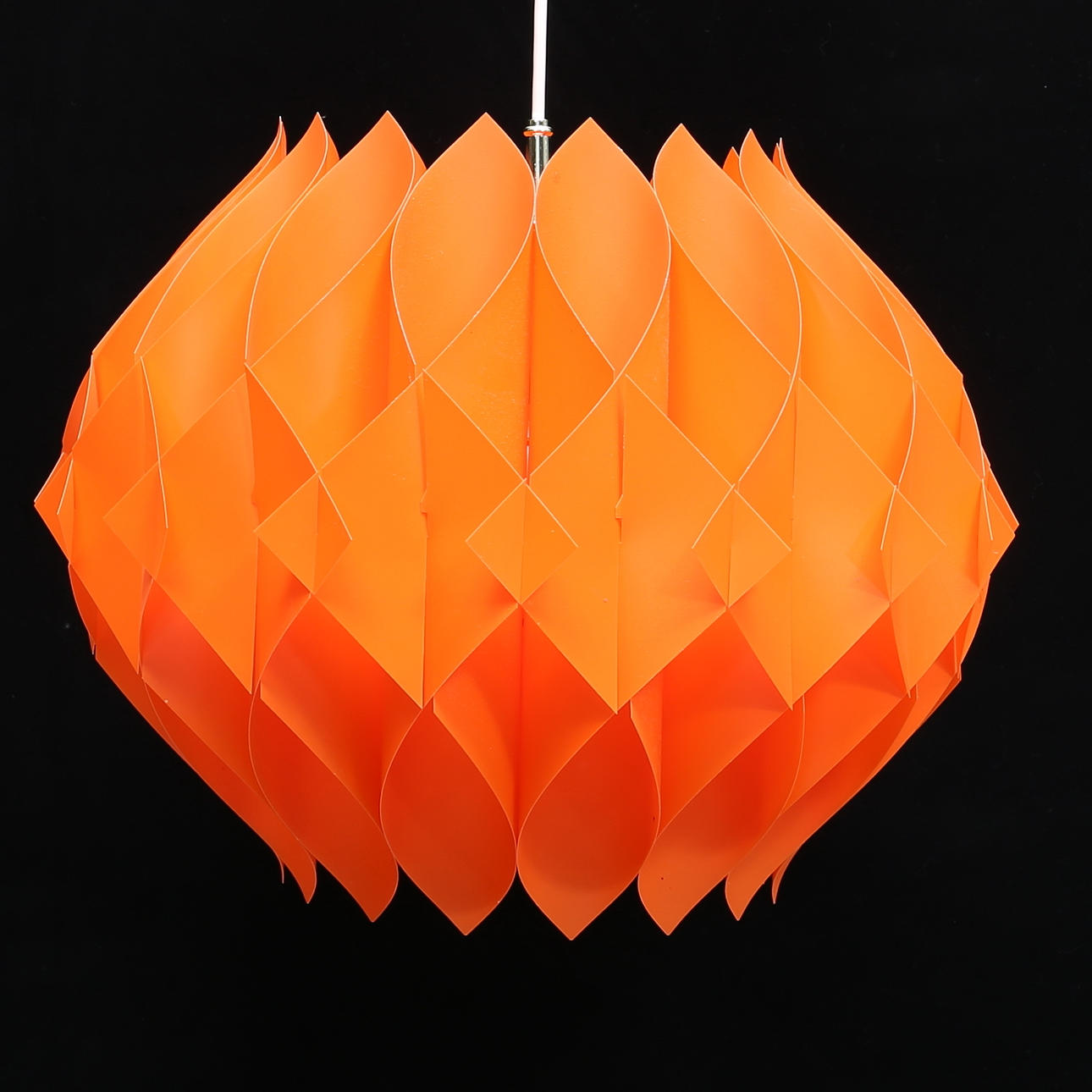 TAKLAMPA, plast, 1960-tal.