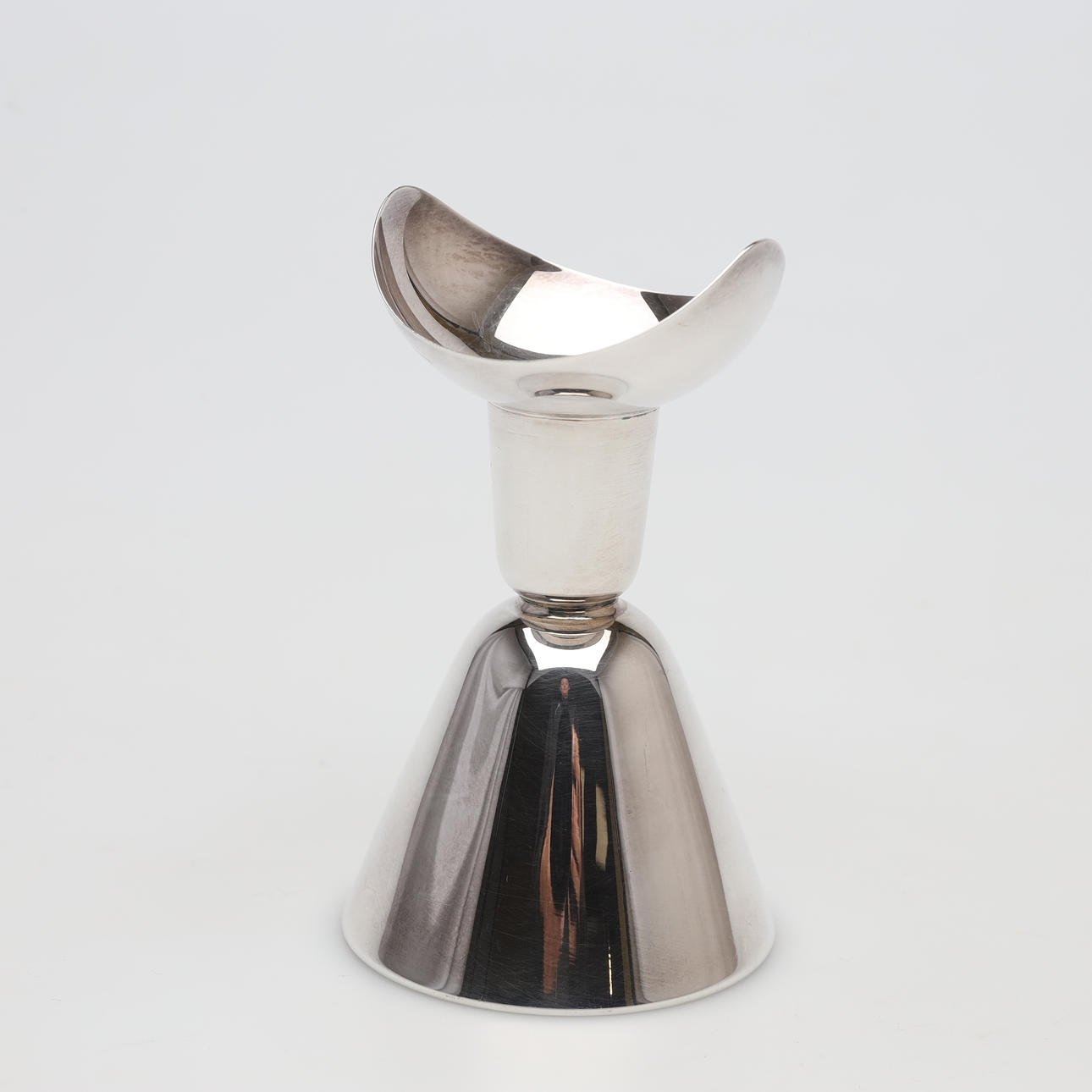 LJUSSTAKE, silver, bruttovikt ca 125 gram.