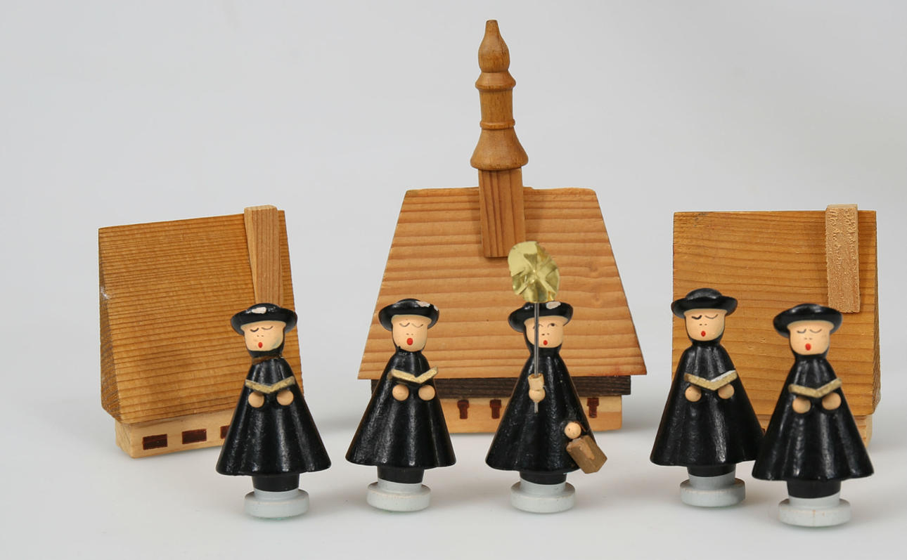 ERZGEBIRGE, trä, 8 delar, Tyskland.