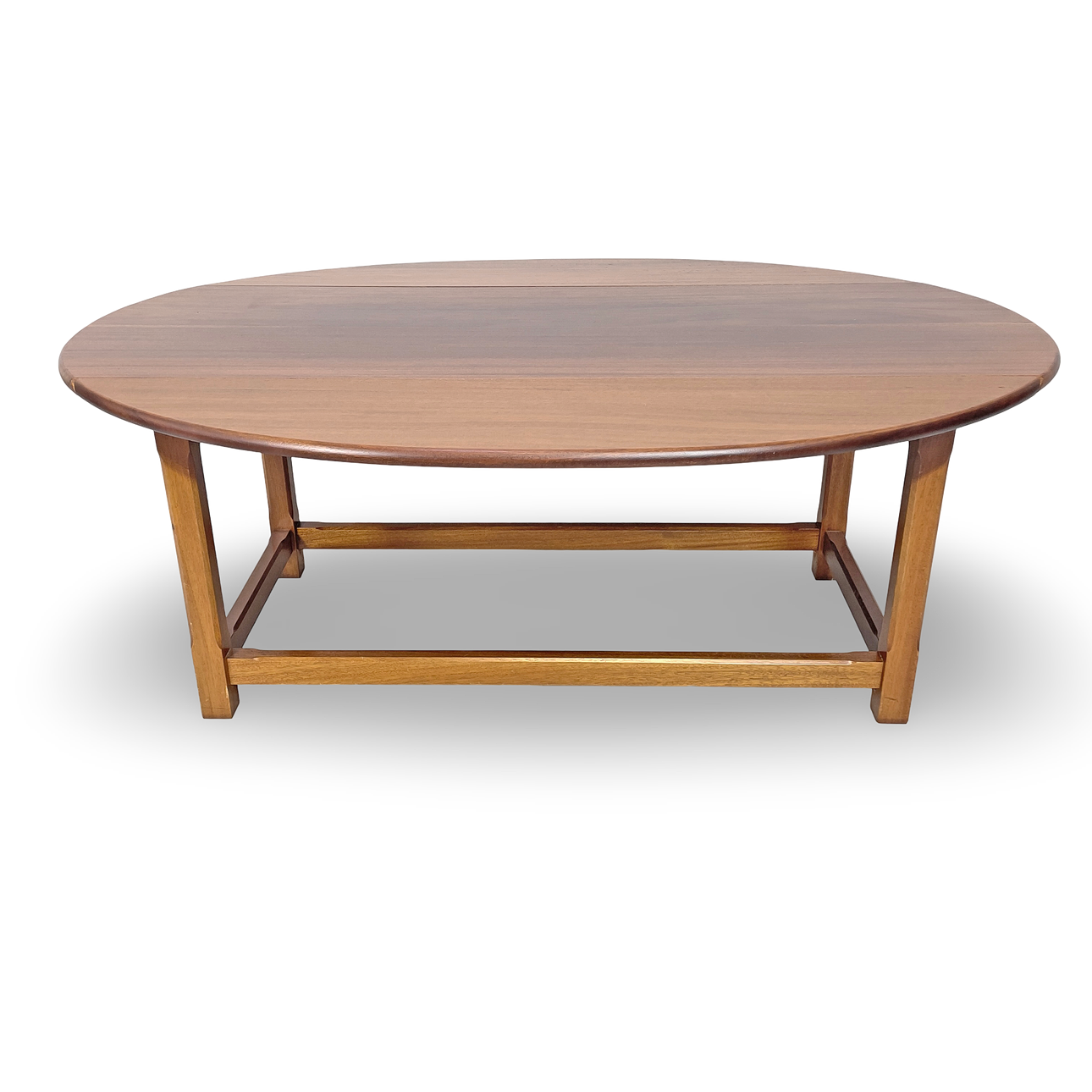 SOFFBORD, mahogny, så kallat "Hunting table", med klaffar.