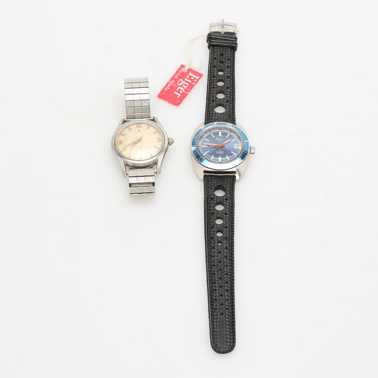 ARMBANDSUR, 2 st, Certina DS samt Eiger.