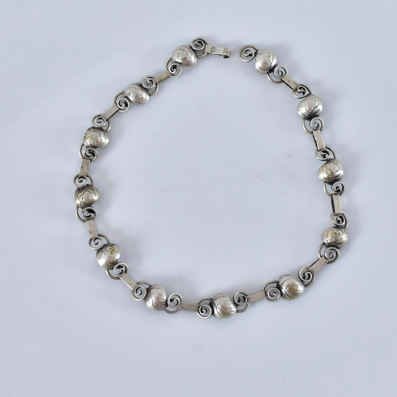 HALSBAND, Herman Siersböl, Danmark, silver.