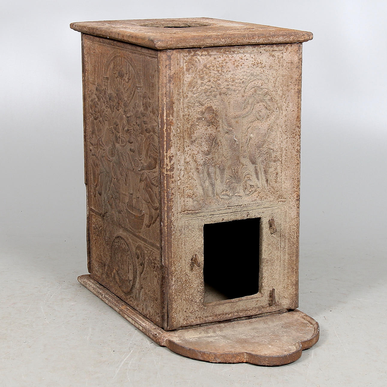 SÄTTUGN, 6 delar, gjutjärn, 17/1800-tal.