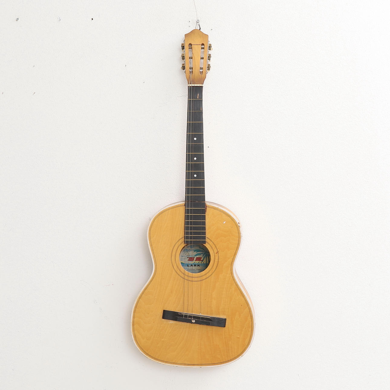 GITARR, akustisk, Lark, Shanghai, Kina.