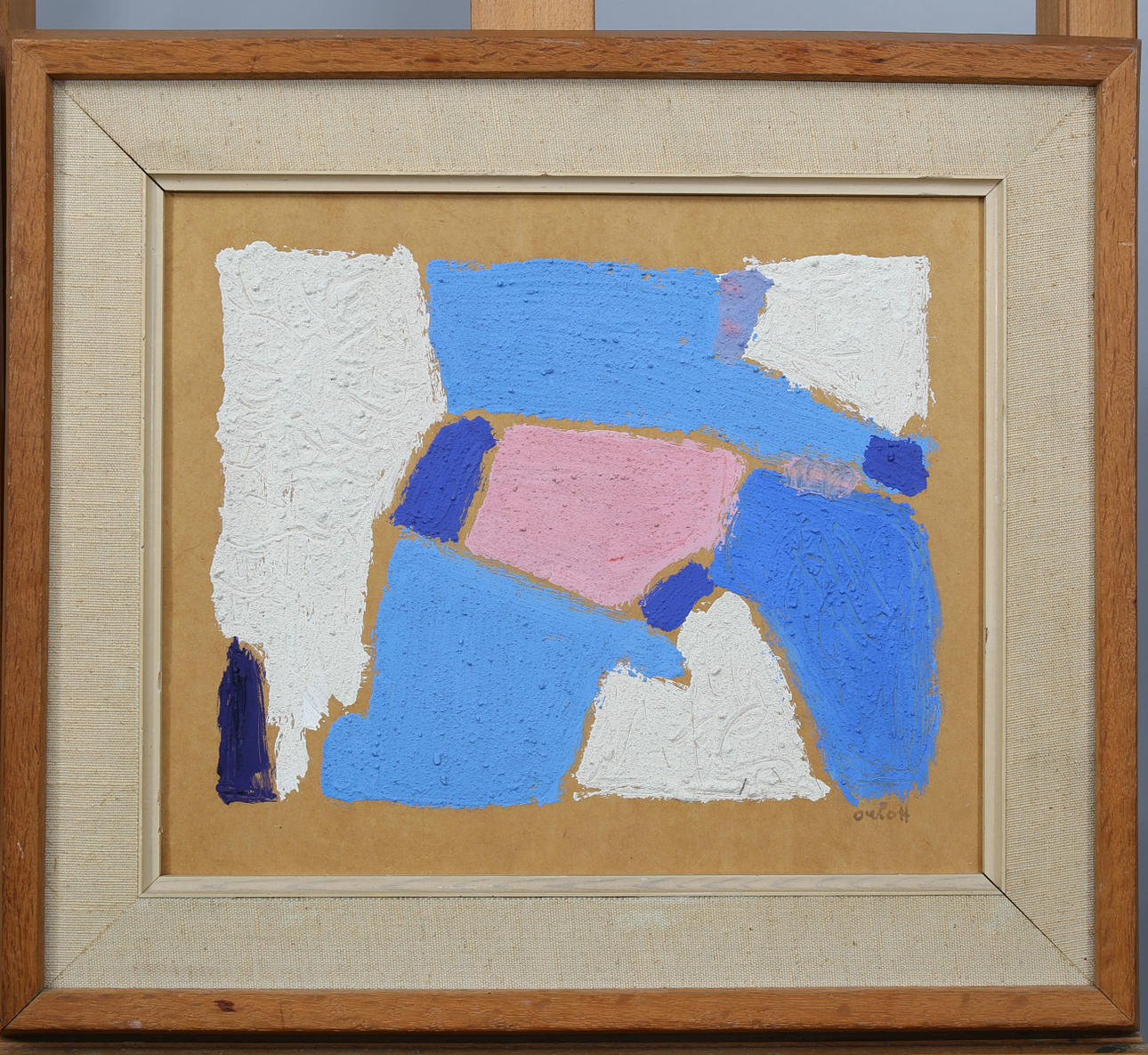 ALEXANDRE ORLOFF. Blandteknik, Komposition, signerad Orloff.