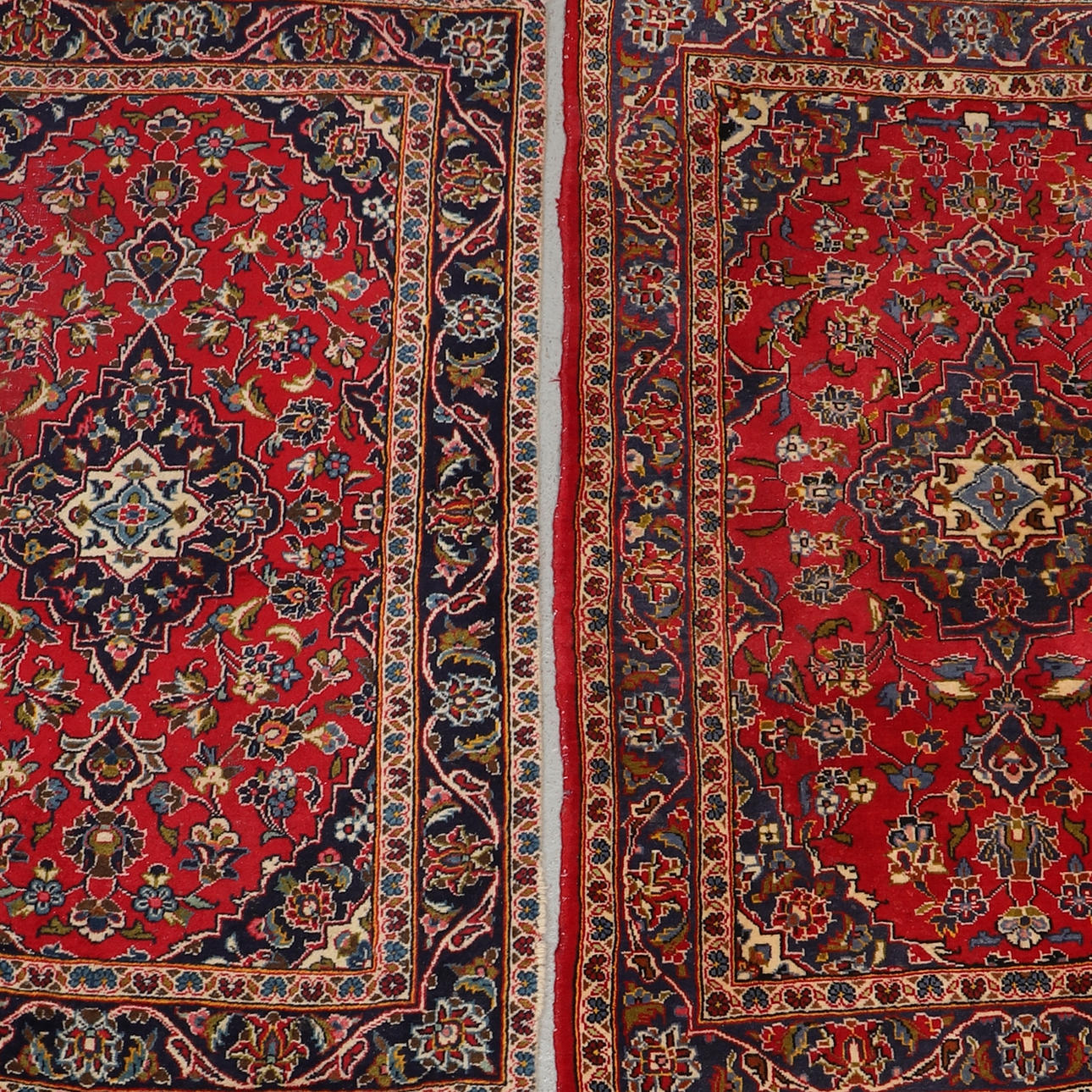 MATTOR, 2 st, orientaliska, ca 151x101 cm och mindre.