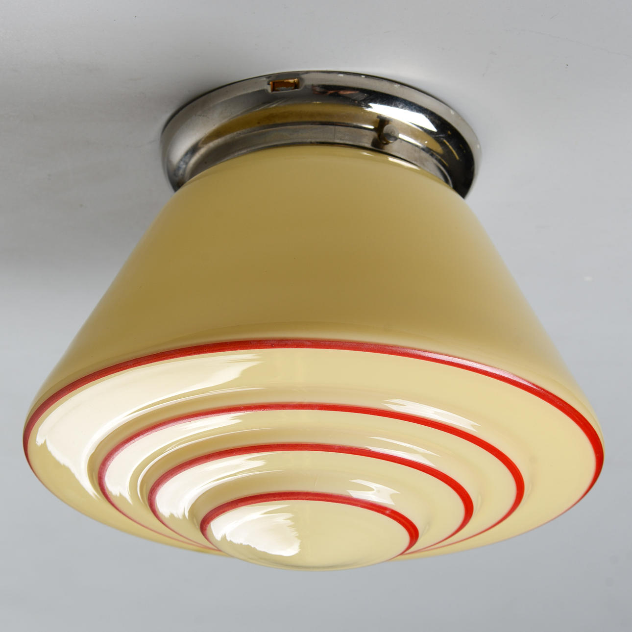 Ceiling lamp, functionalism, 1930s.