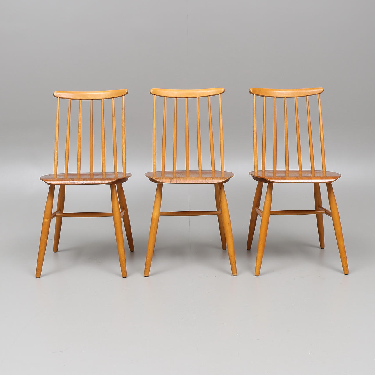 KÖKSSTOLAR, 3 st, 1960-tal.