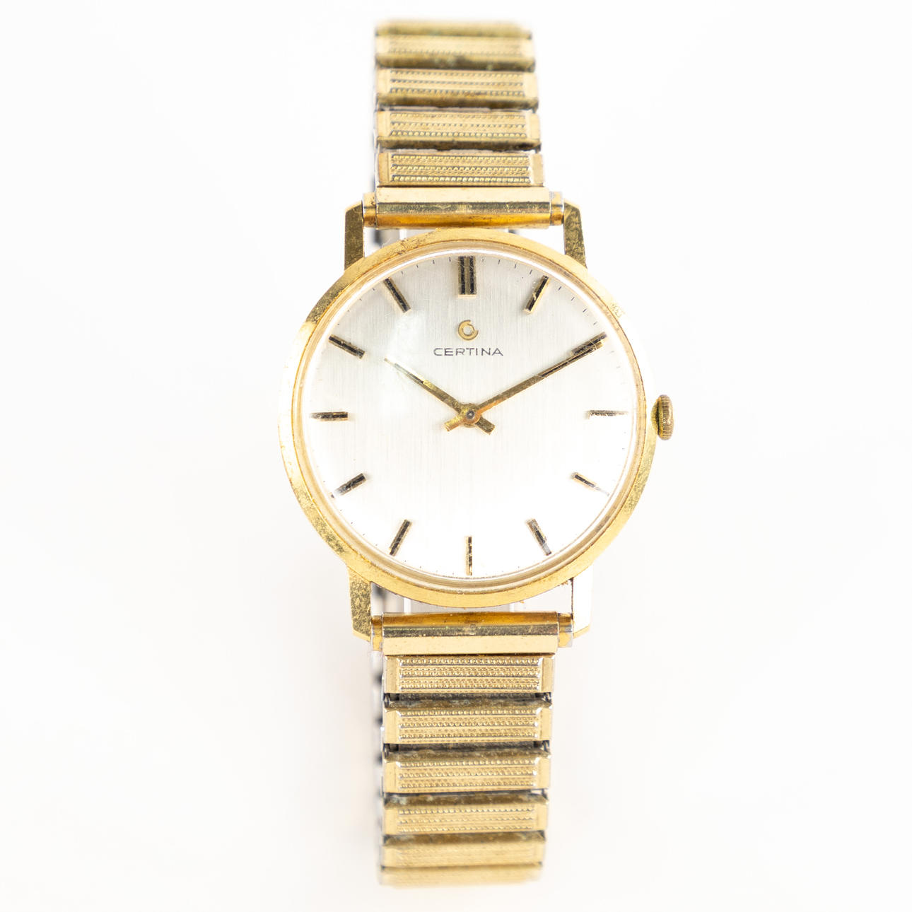 CERTINA, 34 mm, 18k guld, "För nit och redlighet".
