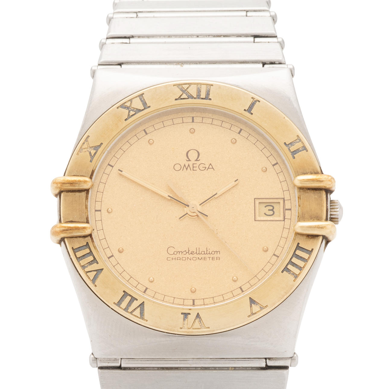 Omega Constellation Chronometer wristwatch. 'Manhattan', ref. 1431, year 1986.